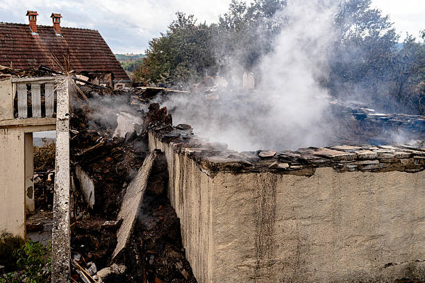 Professional Soot Cleanup technician working in Balsam Lake, WI